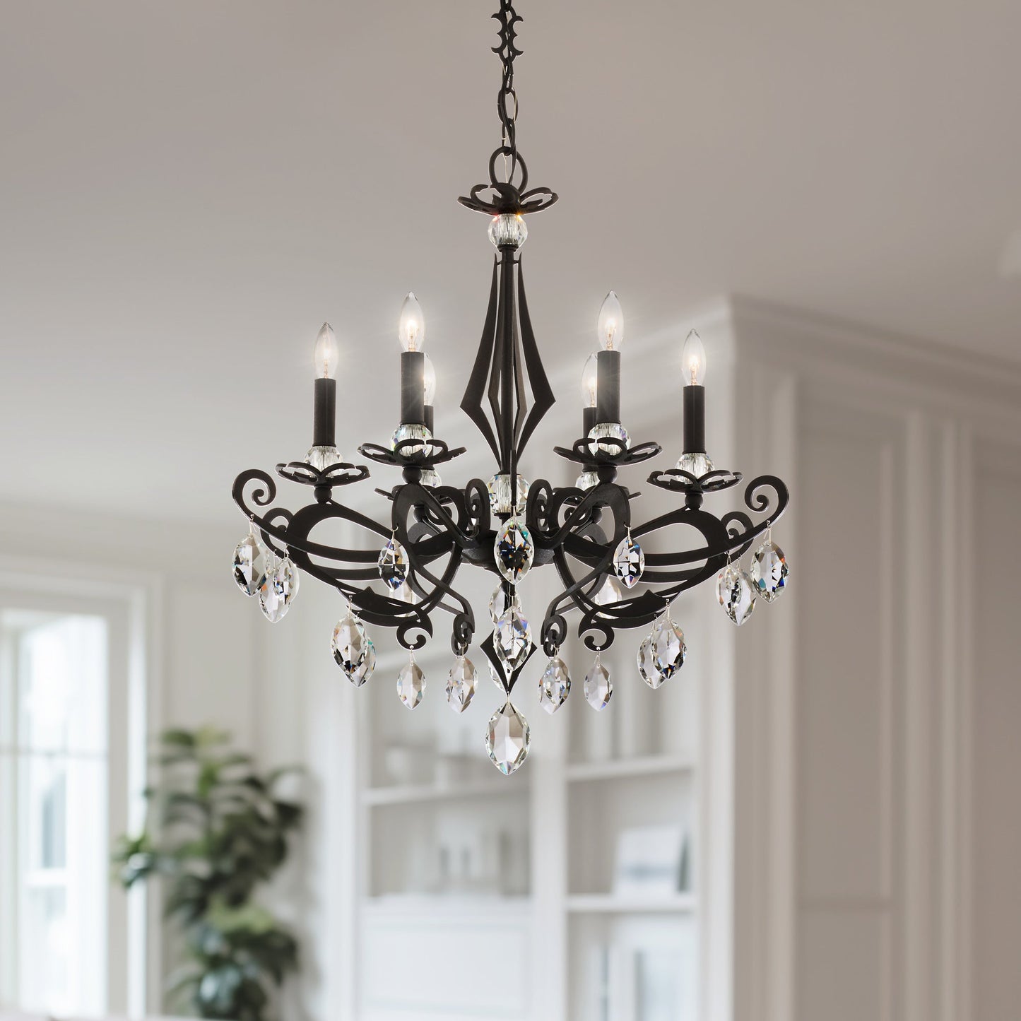 Schonbek Persephone 6-Light Chandelier