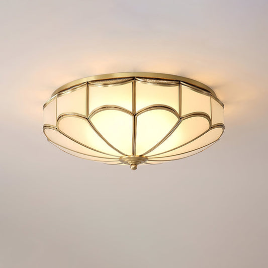Scalloped Flush Ceiling Light Ceiling lamp