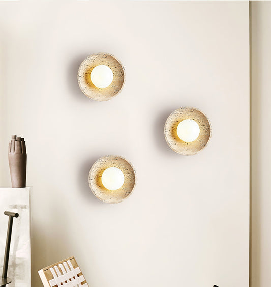 Stone Lunar Eclipse Wall Light Wall lamp