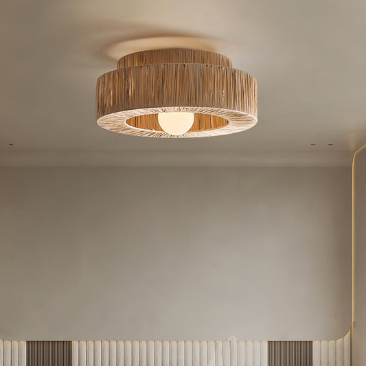 Straw Art Ceiling Lamp Ceiling lamp