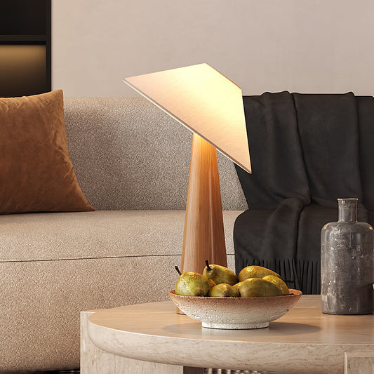 Tilt Hat Wooden Table Lamp Table lamp