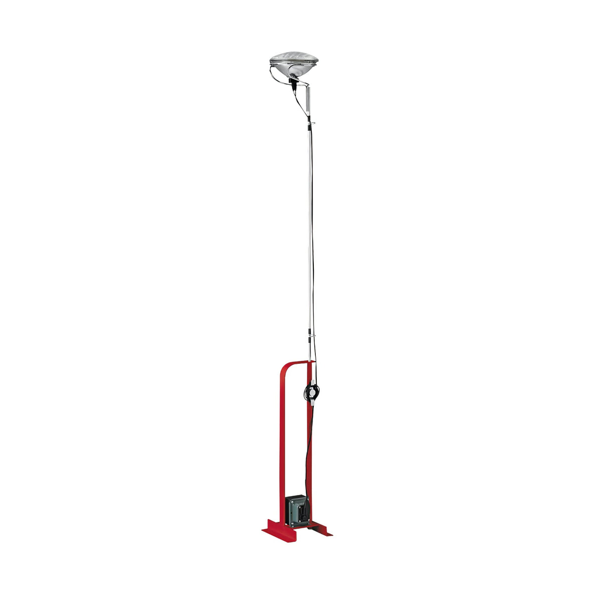 Toio Floor Lamp Red ∅ 8.3″ x H 62.2″ / Dia 21cm x H 158cm / Warm Light / US Plug Floor lamp