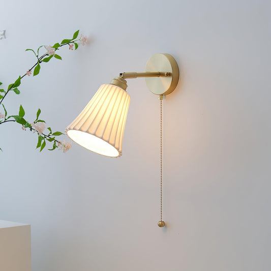 Trumpet Ceramic Wall Light Wall lamp