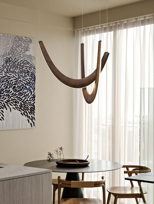 U Wooden Pendant Lamp Pendant light