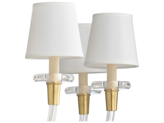 Wildwood 8-Light Salon Chandelier in Antique Brass with Clear Crystal