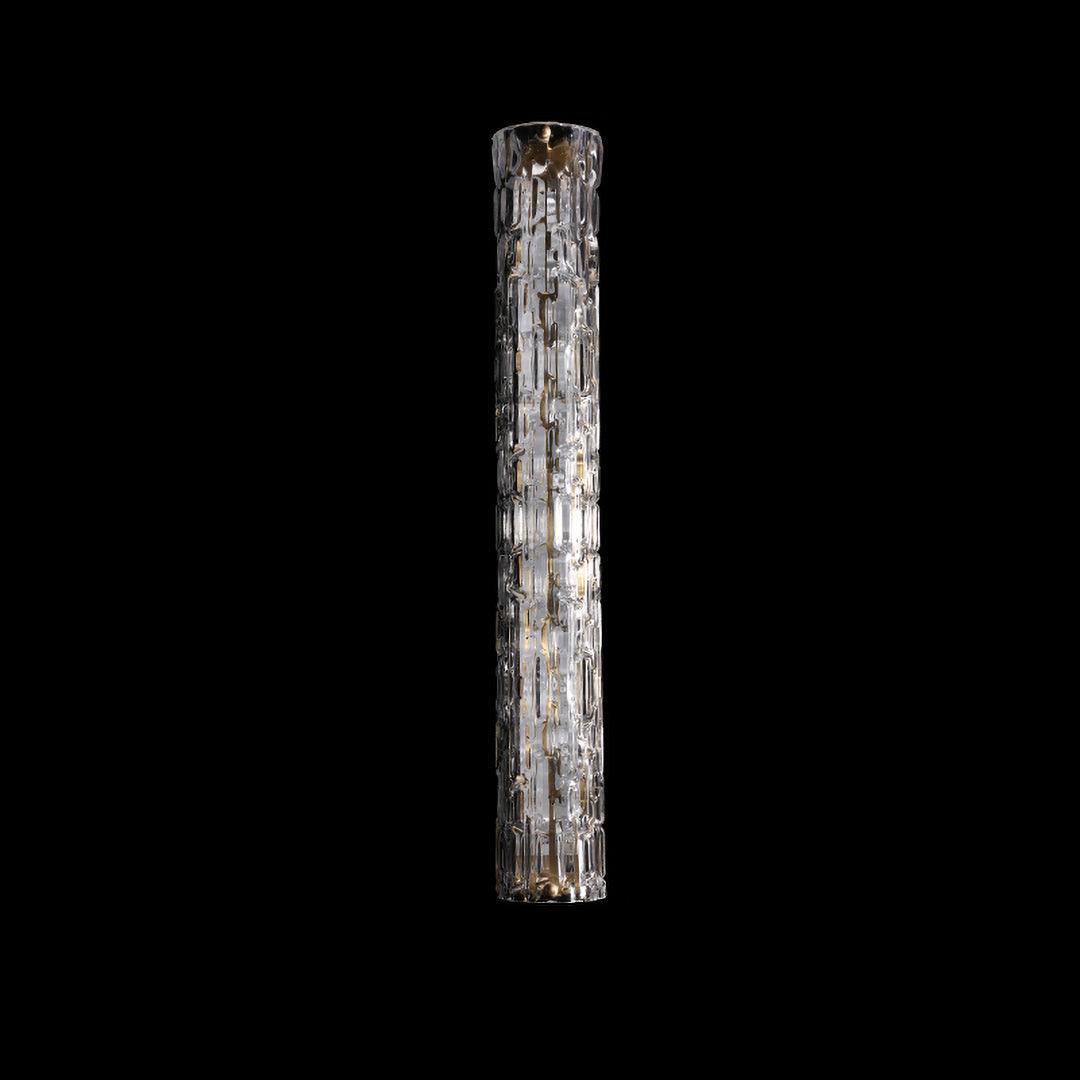 Fine Art Sconce ∅ 3.5″ x H 23.6″ / Dia 9cm x H 60cm / Gold / Warm Light Wall lamp