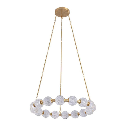 Alora Lighting Marni 33" Wide LED Ring Chandelier