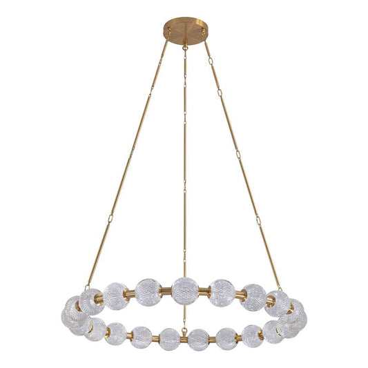 Alora Lighting Marni 42" Wide LED Ring Chandelier