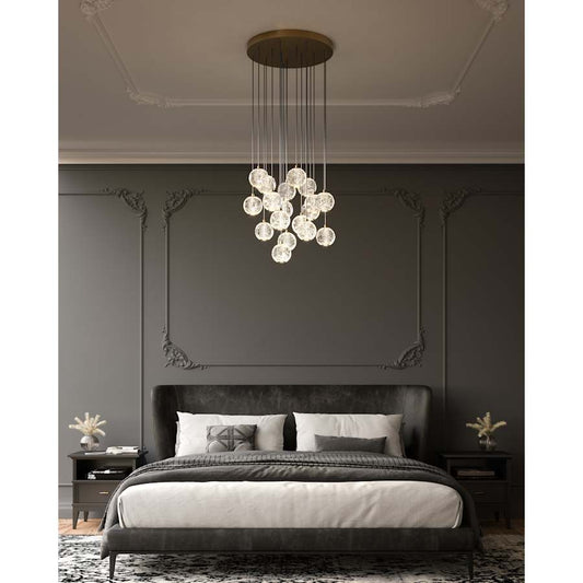 Alora Lighting Marni 21" Wide LED Multi Light Pendant