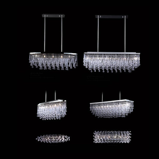 Avenue Lighting Hollywood Blvd. 29 Light 34" Wide Waterfall Chandelier