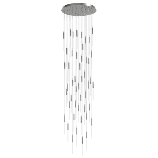 Avenue Lighting Main St. 51 Light 37" Wide LED Multi Light Pendant with Frosted Glass Shades