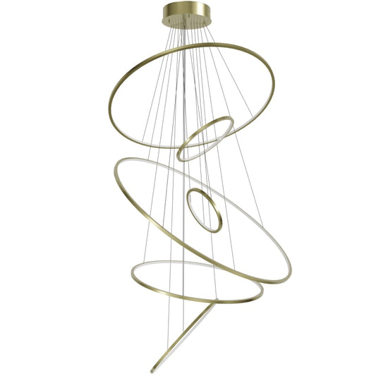 Avenue Lighting Aria 48" Wide LED Abstract Multi Light Pendant