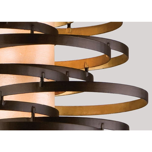 Corbett Lighting Vertigo 4 Light 30" Wide Chandelier with Fabric Shade