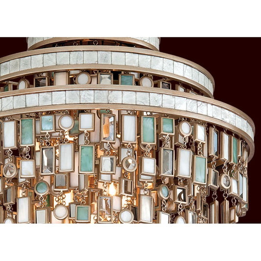 Corbett Lighting Dolcetti 3 Light 18" Wide Flush Mount Ceiling Fixture with Glass Shade