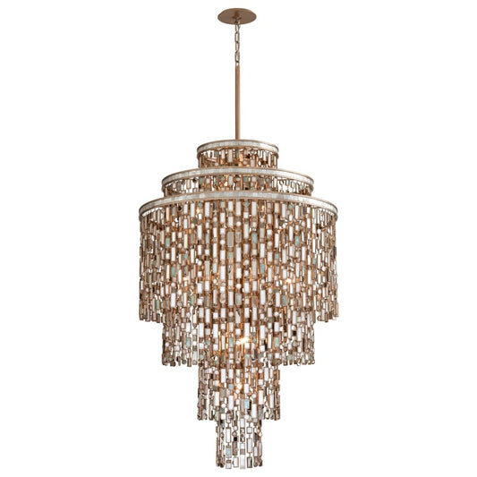 Corbett Lighting Dolcetti 19 Light 32" Wide Chandelier with Glass Shade