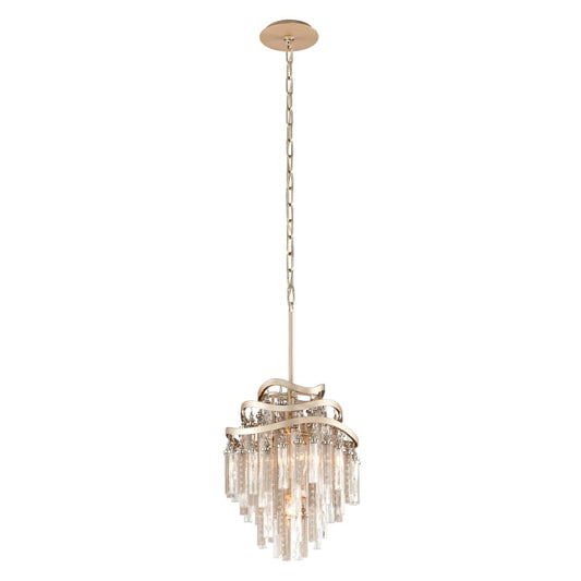 Corbett Lighting Chimera 3 Light 12-3/4" Wide Mini Chandelier with Crystal Accents