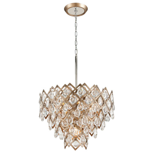 Corbett Lighting Tiara 7 Light 25-3/4" Wide Chandelier with Crystal Accents