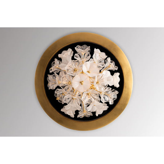 Corbett Lighting Jasmine Single Light 22" Wide Integrated LED Flush Mount Waterfall Ceiling Fixture