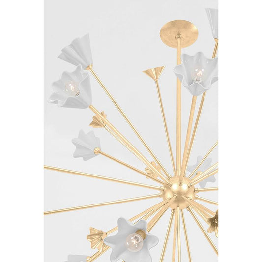 Corbett Lighting Julieta 20 Light 56" Wide Sputnik Chandelier
