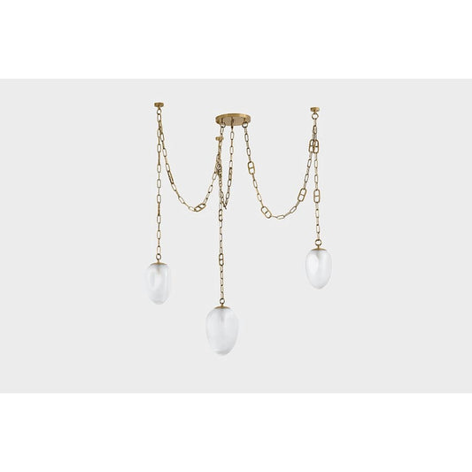 Corbett Lighting Daith 3 Light 48" Wide Multi Light Pendant