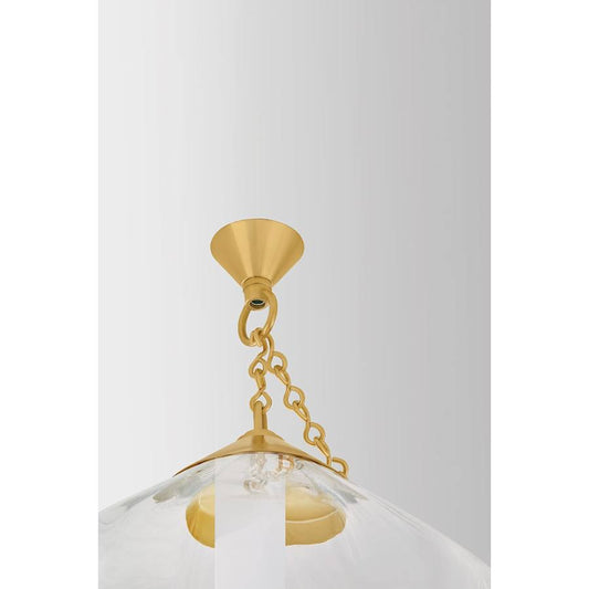 Corbett Lighting Fiorello 64" Wide LED Abstract Multi Light Pendant with Optic Glass Shades