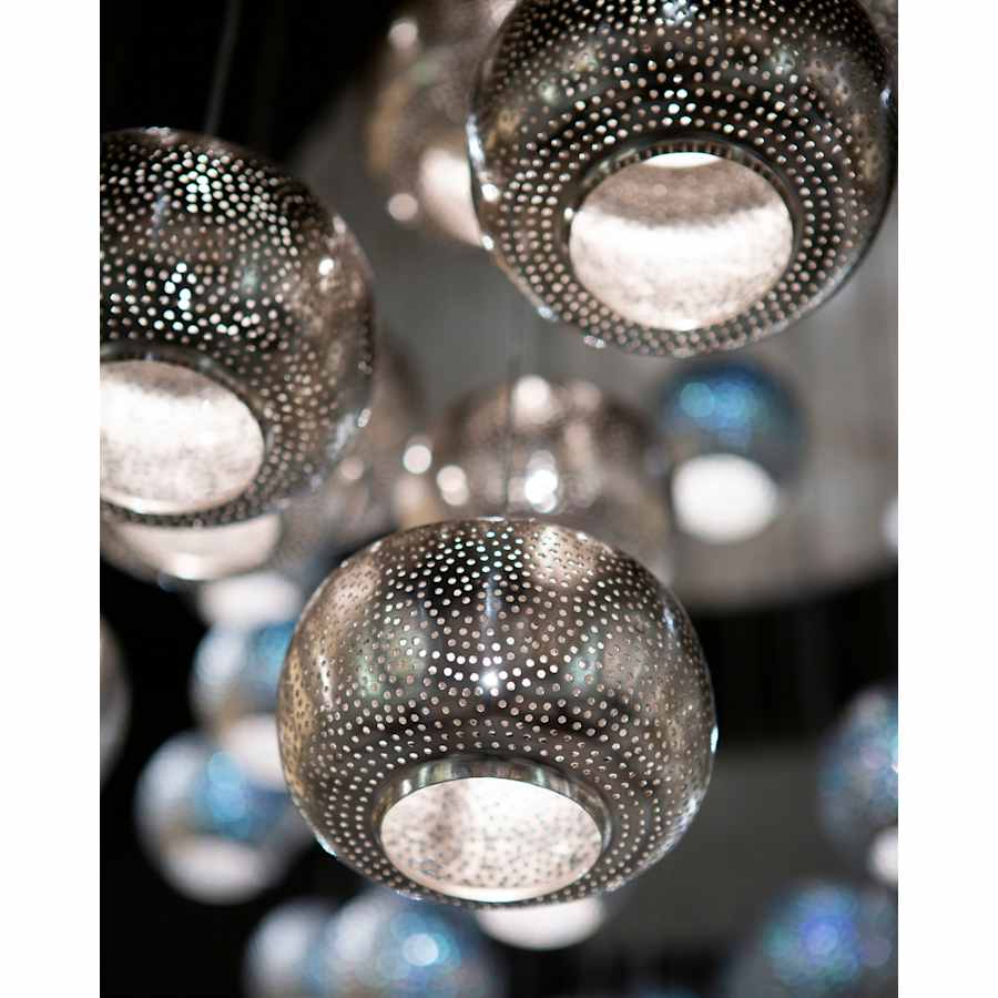 Currey and Company Pepper 15 Light 21" Wide Multi Light Pendant