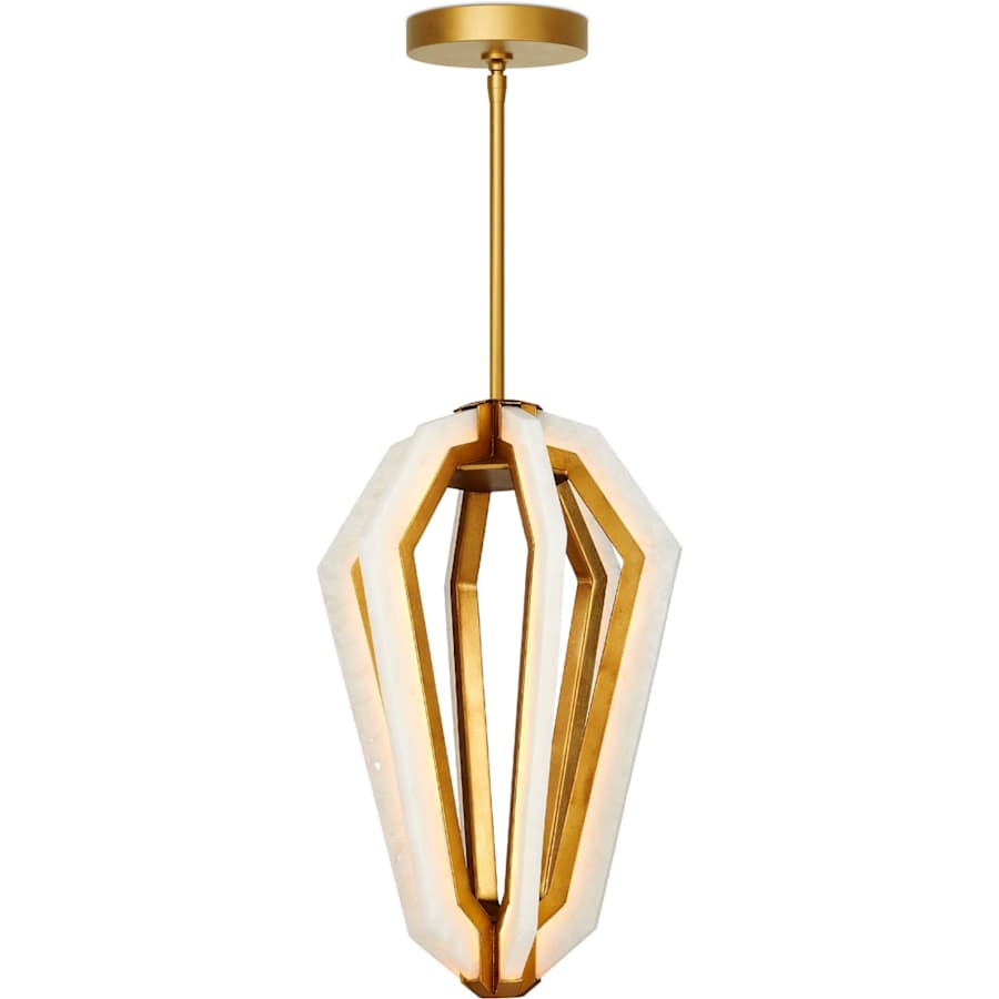 Currey and Company Riviere 6 Light 13" Wide LED Wrought Iron Pendant