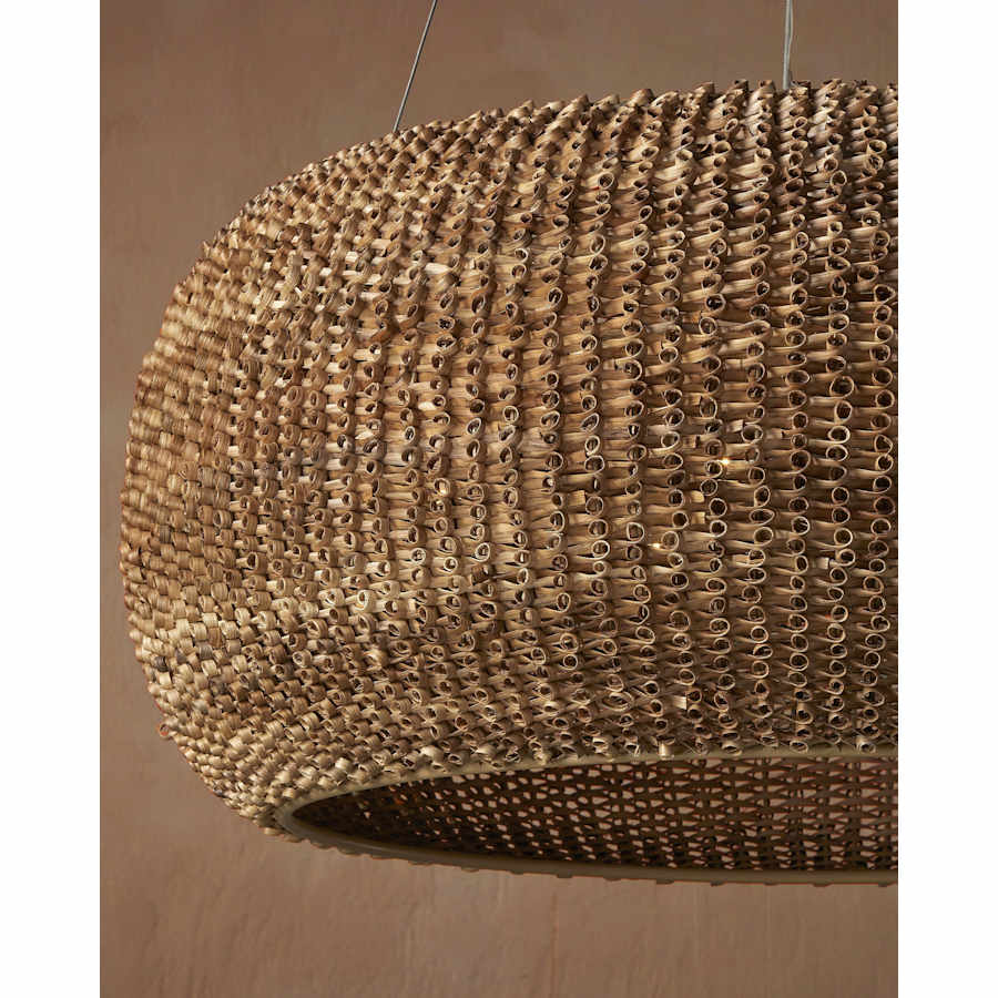 Currey and Company Boucle 6 Light 36" Wide Ring Chandelier