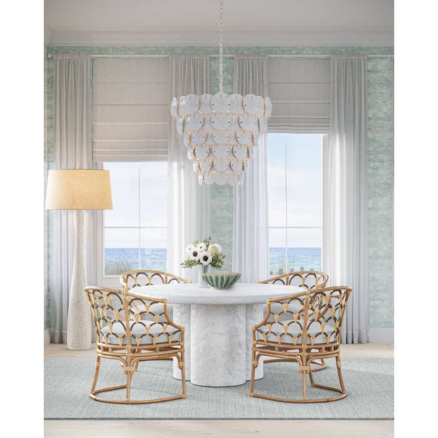 Currey and Company Tulum 8 Light 32" Wide Chandelier