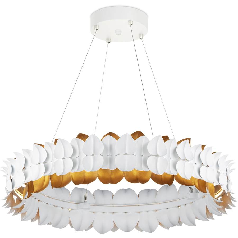 Currey and Company Aventine 39" Wide Ring Chandelier