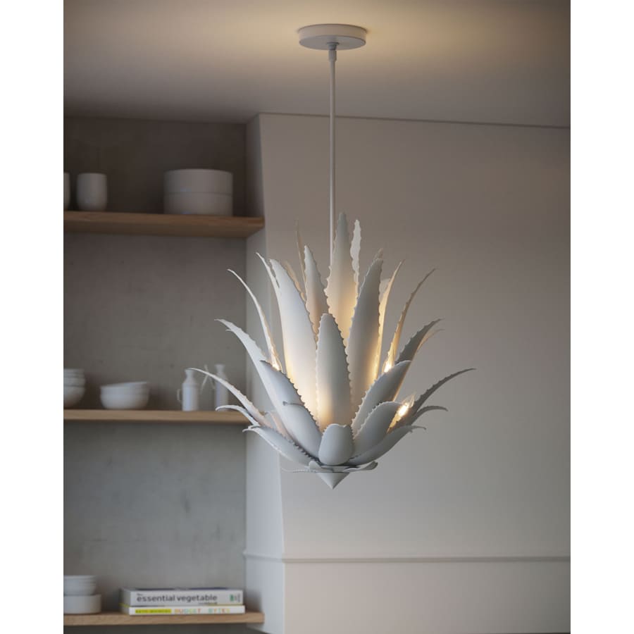 Currey and Company Agave 9 Light 27" Wide Chandelier