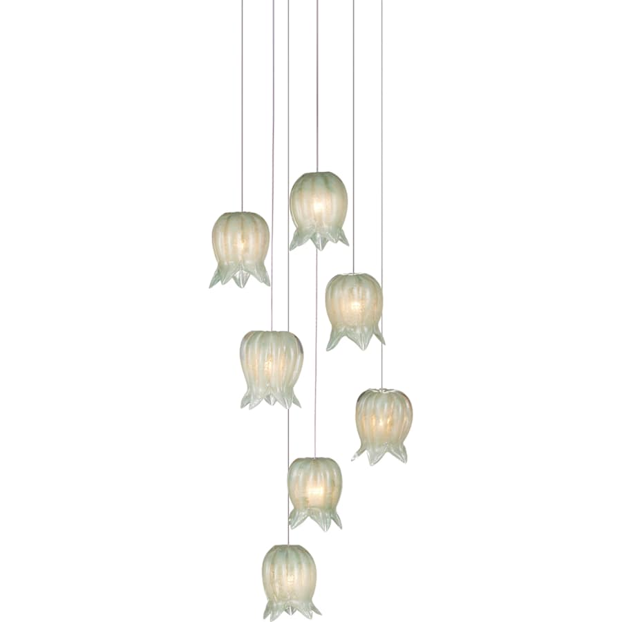 Currey and Company Polpo 7 Light 13" Wide Multi Light Pendant