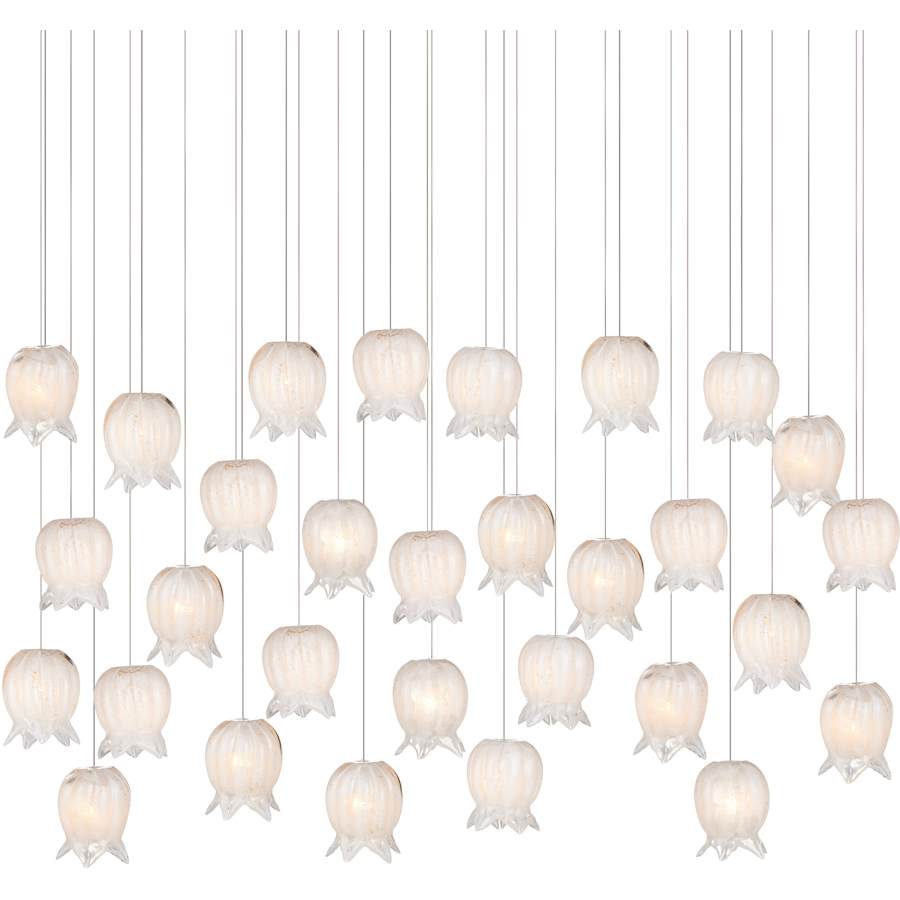 Currey and Company Polpo 30 Light 54" Wide Linear Pendant