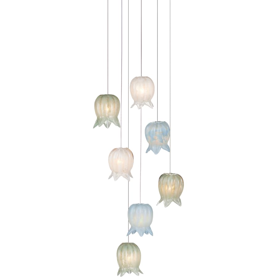 Currey and Company Polpo 7 Light 13" Wide Multi Light Pendant