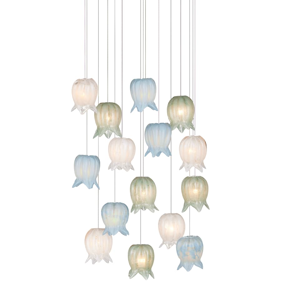 Currey and Company Polpo 15 Light 21" Wide Multi Light Pendant