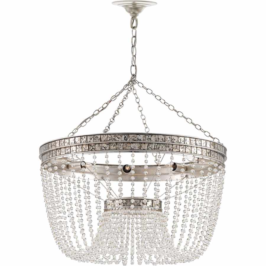 Currey and Company Highbrow 24" Wide 8 Light 1 Tier Chandelier
