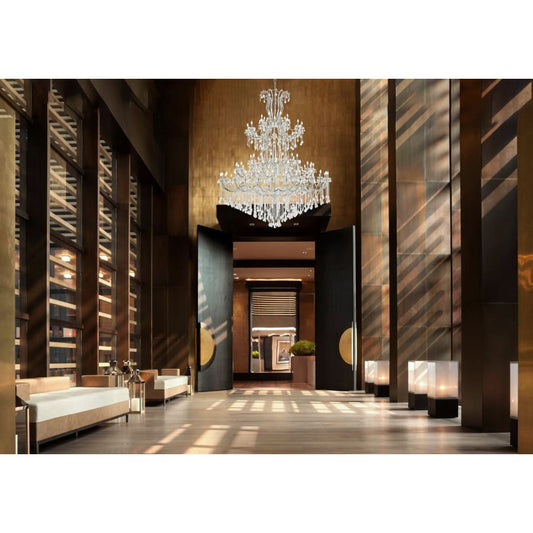 Elegant Lighting Maria Theresa 84 Light 96" Wide Crystal Chandelier with Clear Royal Cut Crystals