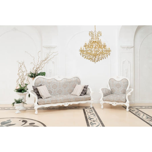 Elegant Lighting Maria Theresa 41 Light 52" Wide Crystal Chandelier with Golden Teak Royal Cut Crystals