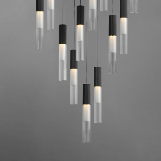 ET2 Reeds 21" Wide LED Multi Light Pendant