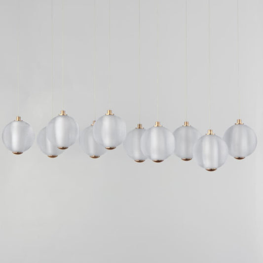 ET2 Rhythm 34" Wide LED Linear Chandelier