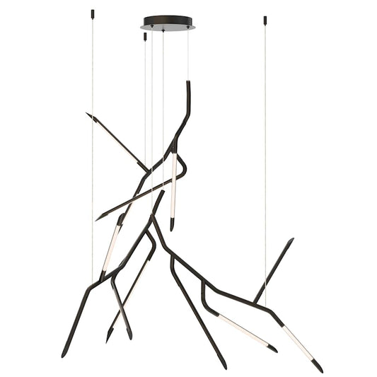 ET2 Scion 54" Wide LED Abstract Multi Light Pendant