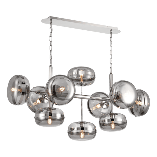 Eurofase Lighting Nottingham 10 Light 55" Wide Linear Chandelier