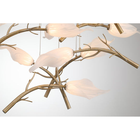 Eurofase Lighting Matera 32" Wide LED Abstract Chandelier