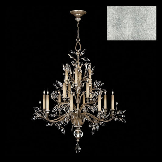 Fine Art Handcrafted Lighting Crystal Laurel 16 Light 45" Wide Crystal Chandelier