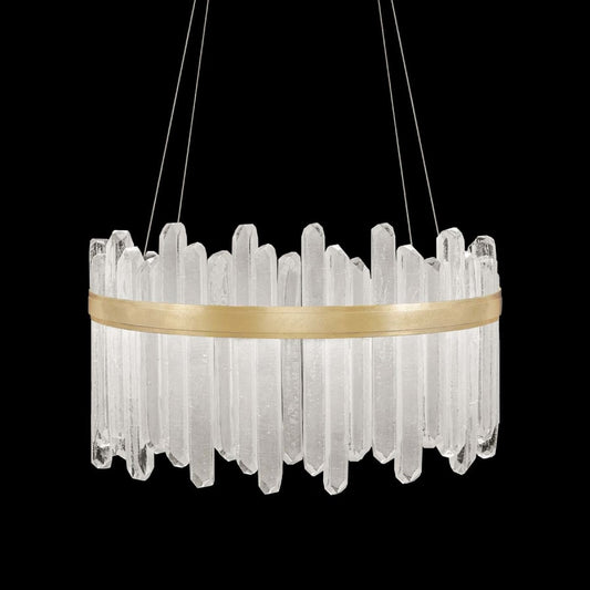 Fine Art Handcrafted Lighting Lior 2 Light 30-1/2" Wide Integrated LED Chandelier