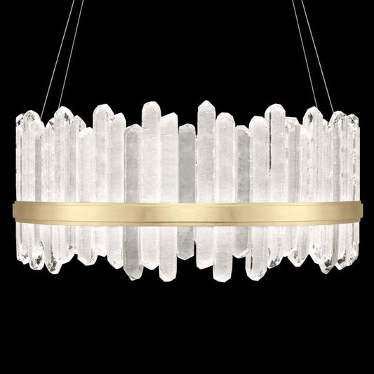 Fine Art Handcrafted Lighting Lior 2 Light 41" Wide Integrated LED Chandelier