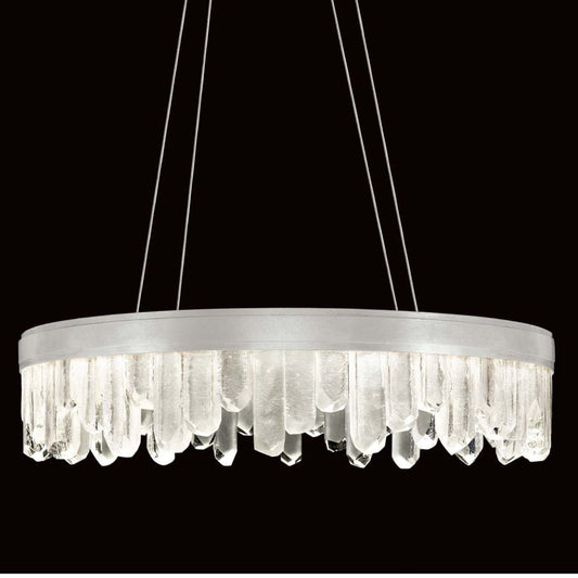 Fine Art Handcrafted Lighting Lior 7" High Integrated LED Crystal Chandelier