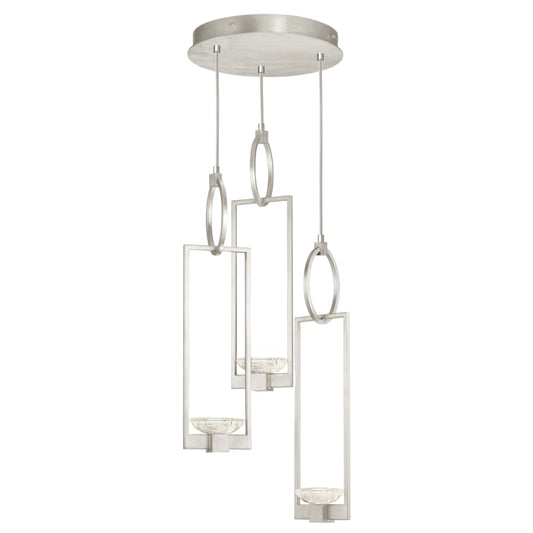 Fine Art Handcrafted Lighting Delphi 3 Light 19" Wide LED Multi Light Pendant