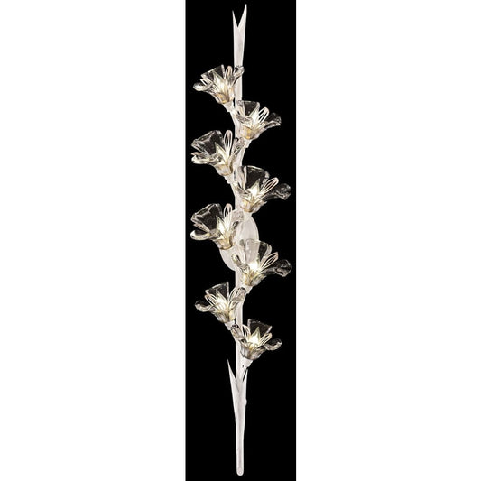 Fine Art Handcrafted Lighting Azu 8 Light 53" Tall Wall Sconce