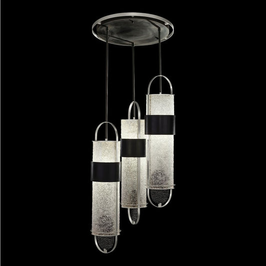 Fine Art Handcrafted Lighting Bond 24" Wide LED Multi Light Pendant